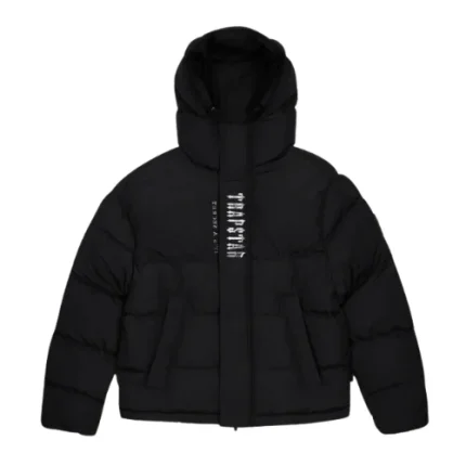 Trapstar Decoded Hooded Puffer 2.0 Jacket - Black Camo
