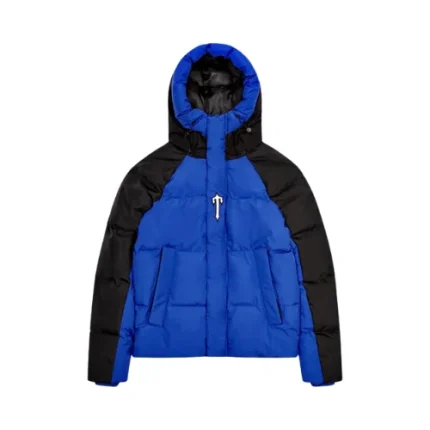 Trapstar Irongate Aw23 Hooded Puffer Jacket - Blue